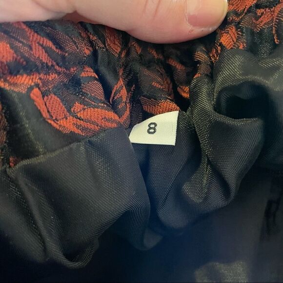 Vintage Karen Laurence Brocade Leaf Suit - Picture 9 of 9